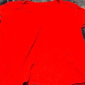 Old Navy Red Short Sleeve Tee